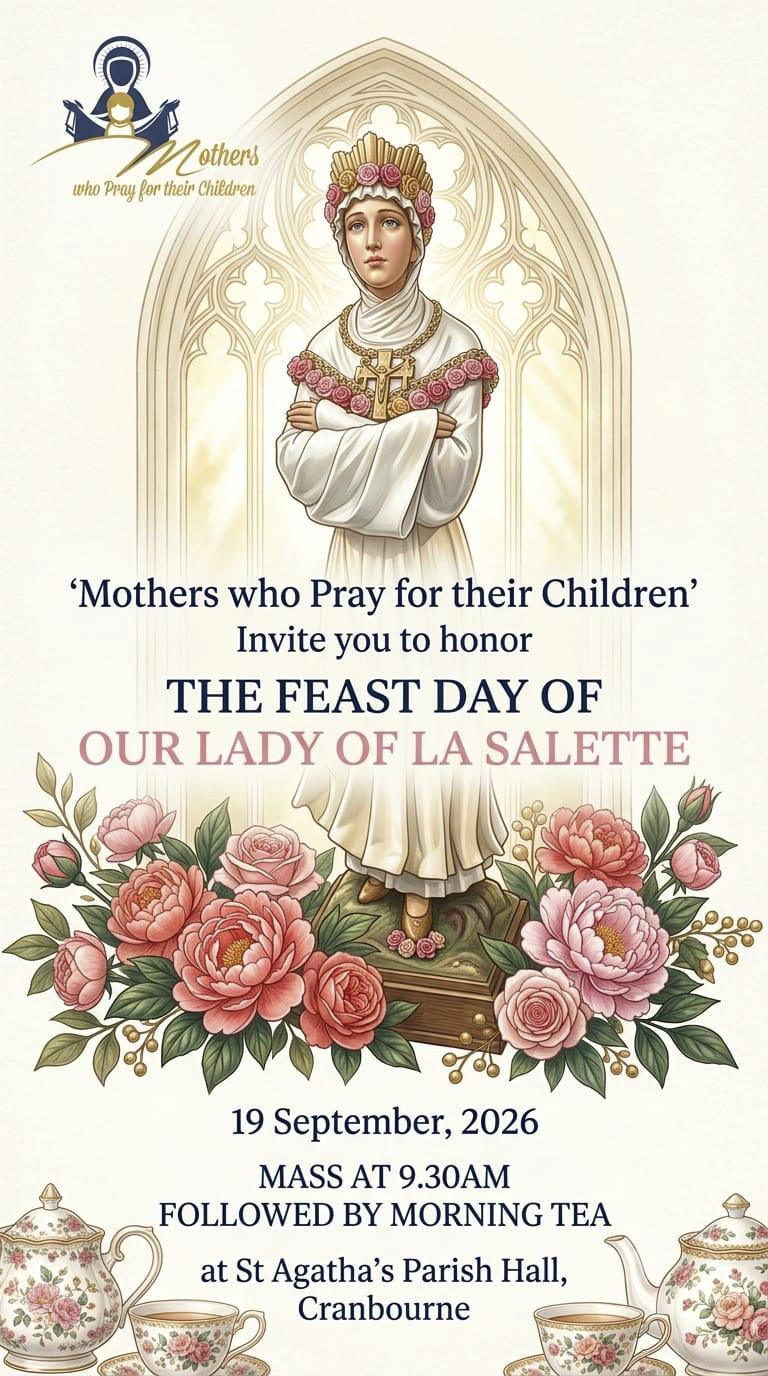 Mothers who Pray invitation